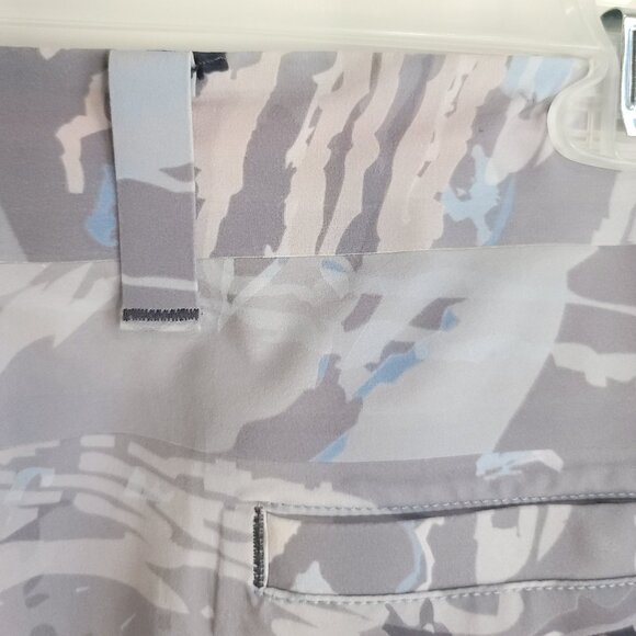 Under Armour Shorts Men's 42 Loose Blue Gray Camo HeatGear 1253131 - Picture 4 of 10